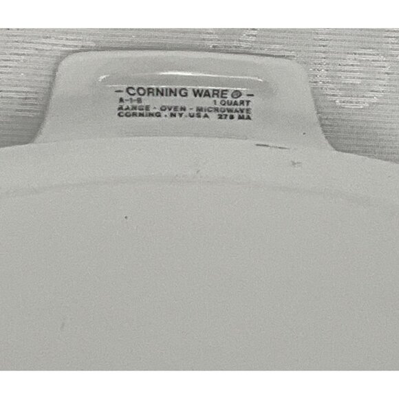 Corning Ware Spice Of Life 1 Quart Square‎ Casserole Dish L'Echalote - Picture 5 of 6